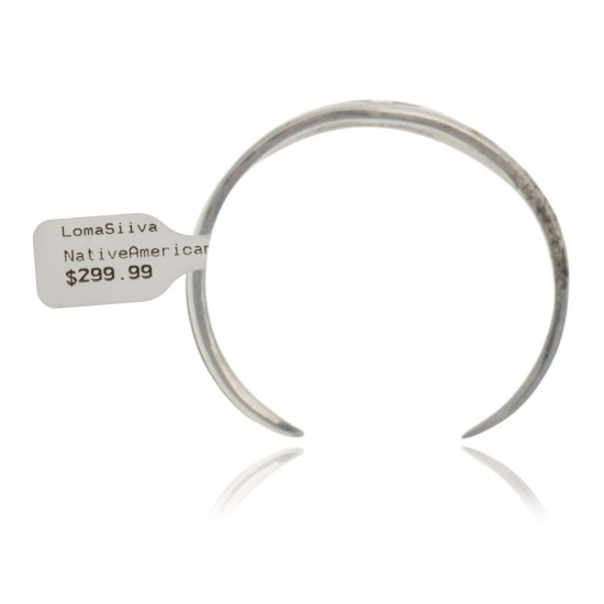 Cross .925 Sterling Silver Certified Authentic Hopi Native American Handmade Toe Ring 13234-1 Cross .925 Sterling Silver Certified Authentic Hopi Native American Handmade Toe Ring 13234-1