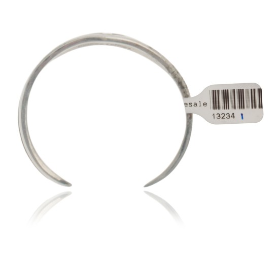 Cross .925 Sterling Silver Certified Authentic Hopi Native American Handmade Toe Ring 13234-1 Cross .925 Sterling Silver Certified Authentic Hopi Native American Handmade Toe Ring 13234-1