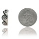 Water Wave .925 Sterling Silver Certified Authentic Hopi Native American Handmade Toe Ring 13234-2 Water Wave .925 Sterling Silver Certified Authentic Hopi Native American Handmade Toe Ring 13234-2
