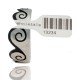 Water Wave .925 Sterling Silver Certified Authentic Hopi Native American Handmade Toe Ring 13234-2 Water Wave .925 Sterling Silver Certified Authentic Hopi Native American Handmade Toe Ring 13234-2