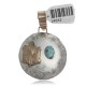 Turtle 12kt Gold Filled and .925 Sterling Silver Certified Authentic Handmade Navajo Native American Natural Turquoise Pendant 24532 Turtle 12kt Gold Filled and .925 Sterling Silver Certified Authentic Handmade Navajo Native American Natural Turquoise Pendant 24532