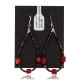 Coral .925 Sterling Silver Certified Authentic Navajo Native American Hoop Dangle Earrings 27281 Coral .925 Sterling Silver Certified Authentic Navajo Native American Hoop Dangle Earrings 27281