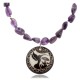 Hummingbird .925 Sterling Silver Certified Authentic Navajo Native American Natural Amethyst Necklace 25519 Hummingbird .925 Sterling Silver Certified Authentic Navajo Native American Natural Amethyst Necklace 25519
