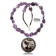 Hummingbird .925 Sterling Silver Certified Authentic Navajo Native American Natural Amethyst Necklace 25519 Hummingbird .925 Sterling Silver Certified Authentic Navajo Native American Natural Amethyst Necklace 25519