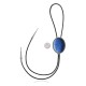 Handmade Certified Authentic Navajo .925 Sterling Silver Native American Natural Turquoise Bolo Tie 34163 Handmade Certified Authentic Navajo .925 Sterling Silver Native American Natural Turquoise Bolo Tie 34163