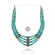 .925 Sterling Silver Certified Authentic Navajo Native American 3 strand Magnesite Necklace 35133 .925 Sterling Silver Certified Authentic Navajo Native American 3 strand Magnesite Necklace 35133