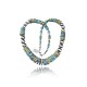 Exquisite .925 Sterling Silver Certified Authentic Navajo Native American 1 Strand Blue Green Turquoise Necklace Chain 35825 Exquisite .925 Sterling Silver Certified Authentic Navajo Native American 1 Strand Blue Green Turquoise Necklace Chain 35825